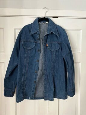 Levi’s Panatela Vintage Heavy-weight Blue Denim Shirt